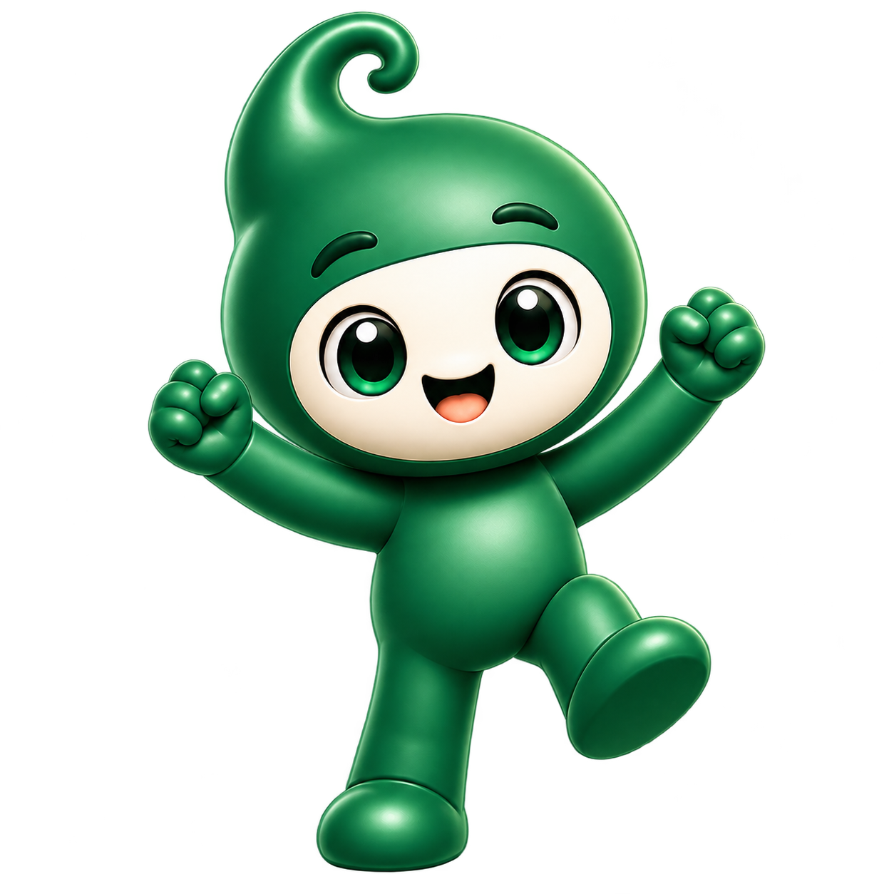 Mascot working on brand strategy