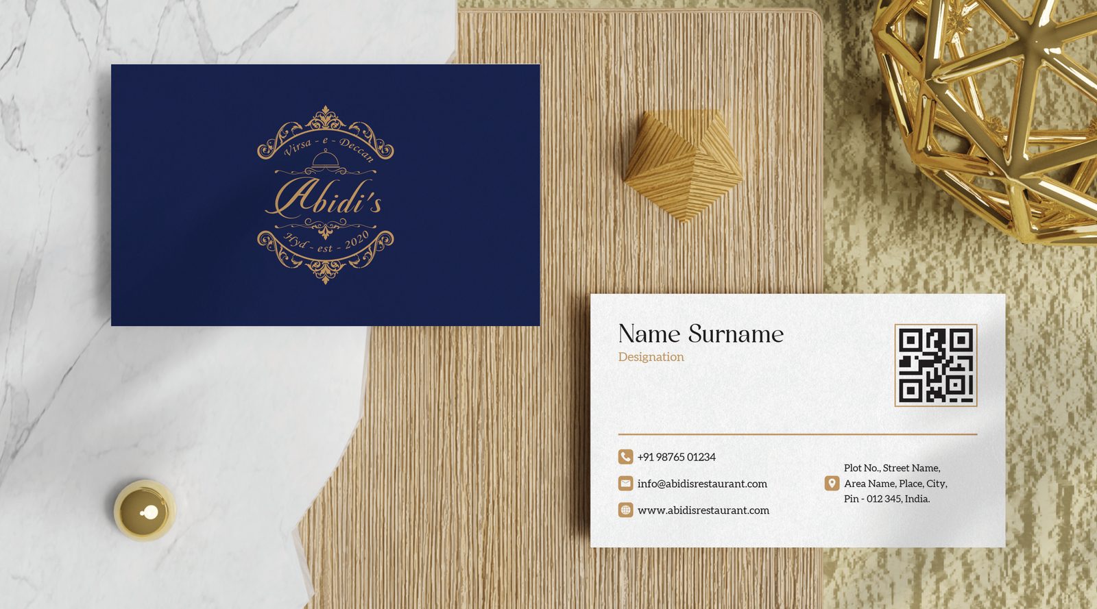 Abidi’s Business card