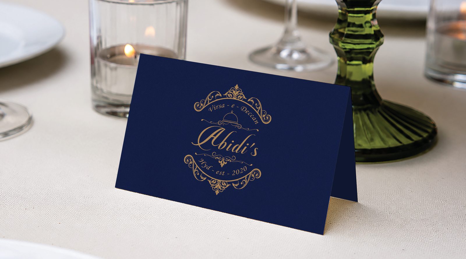 Abidi’s Reservation card
