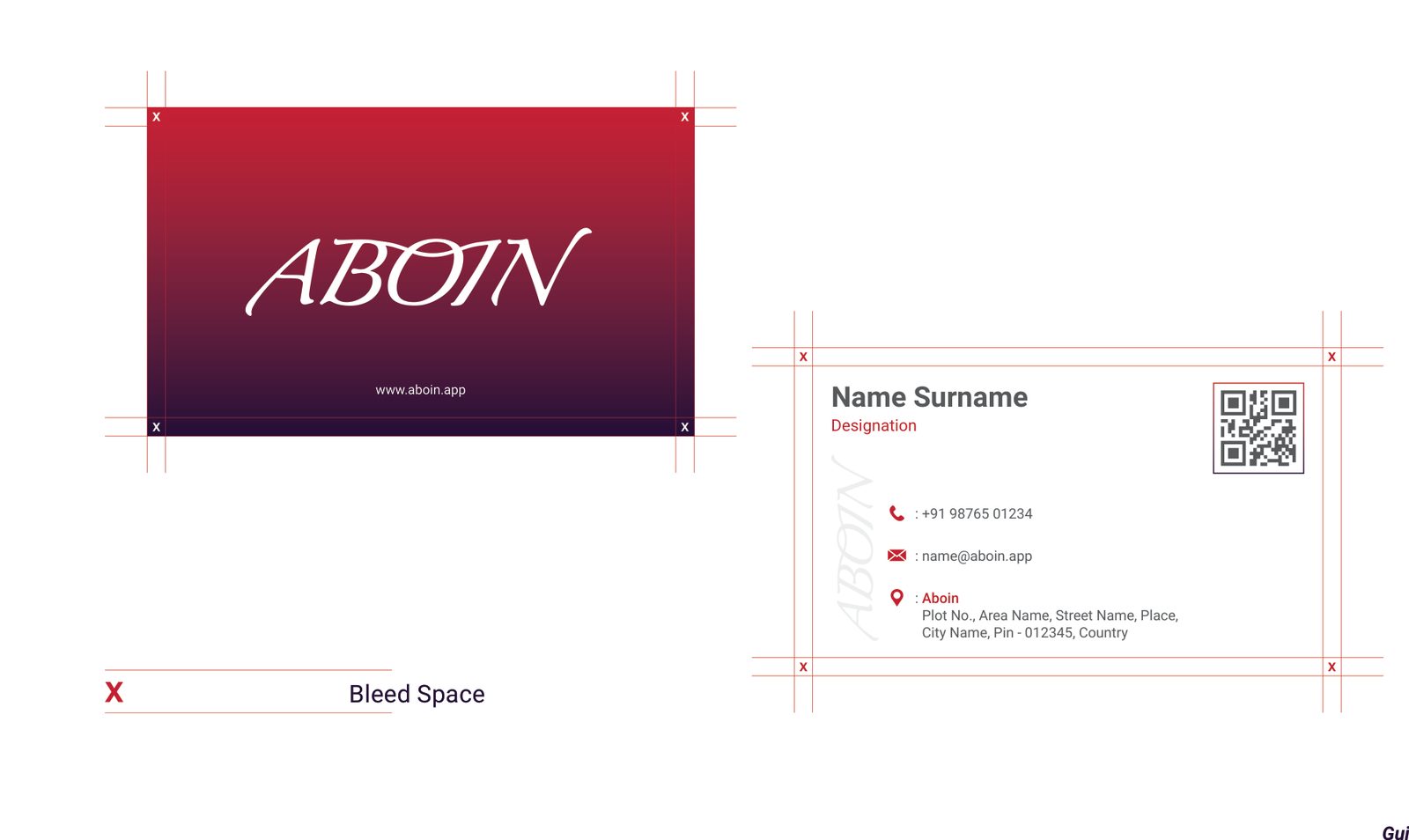 ABOIN Care Business card
