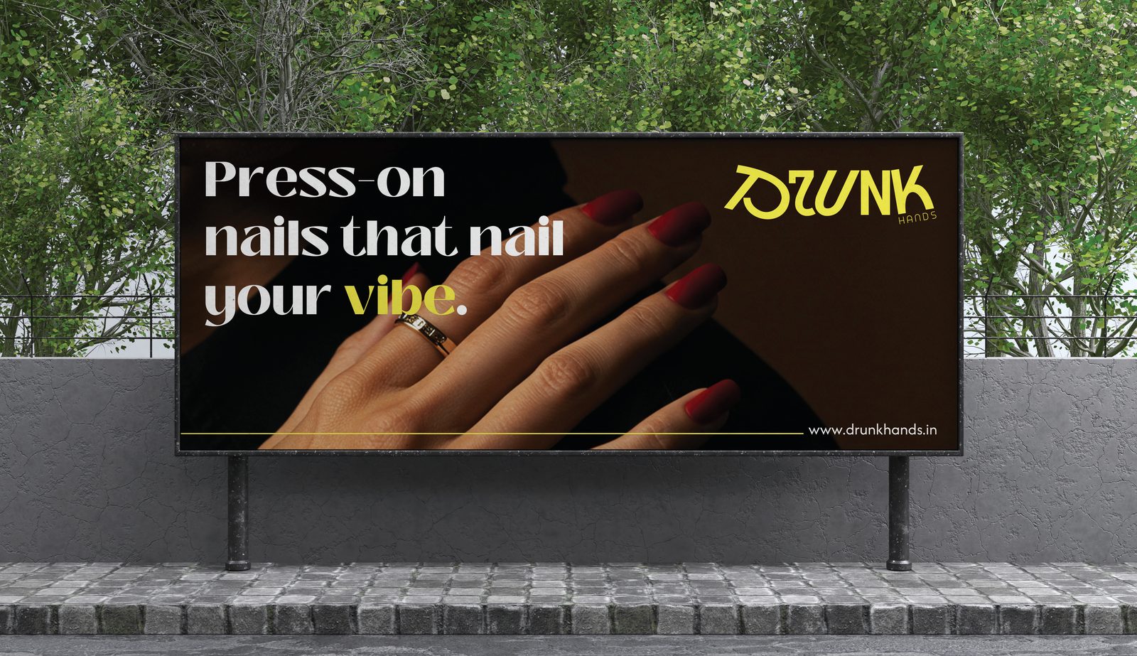Drunk Hands Banner