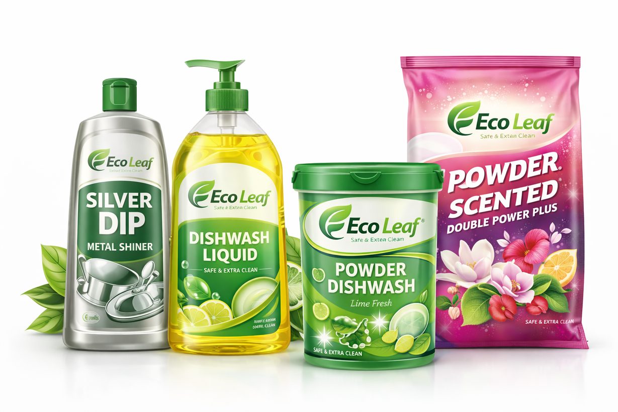Eco Leaf Product mockups