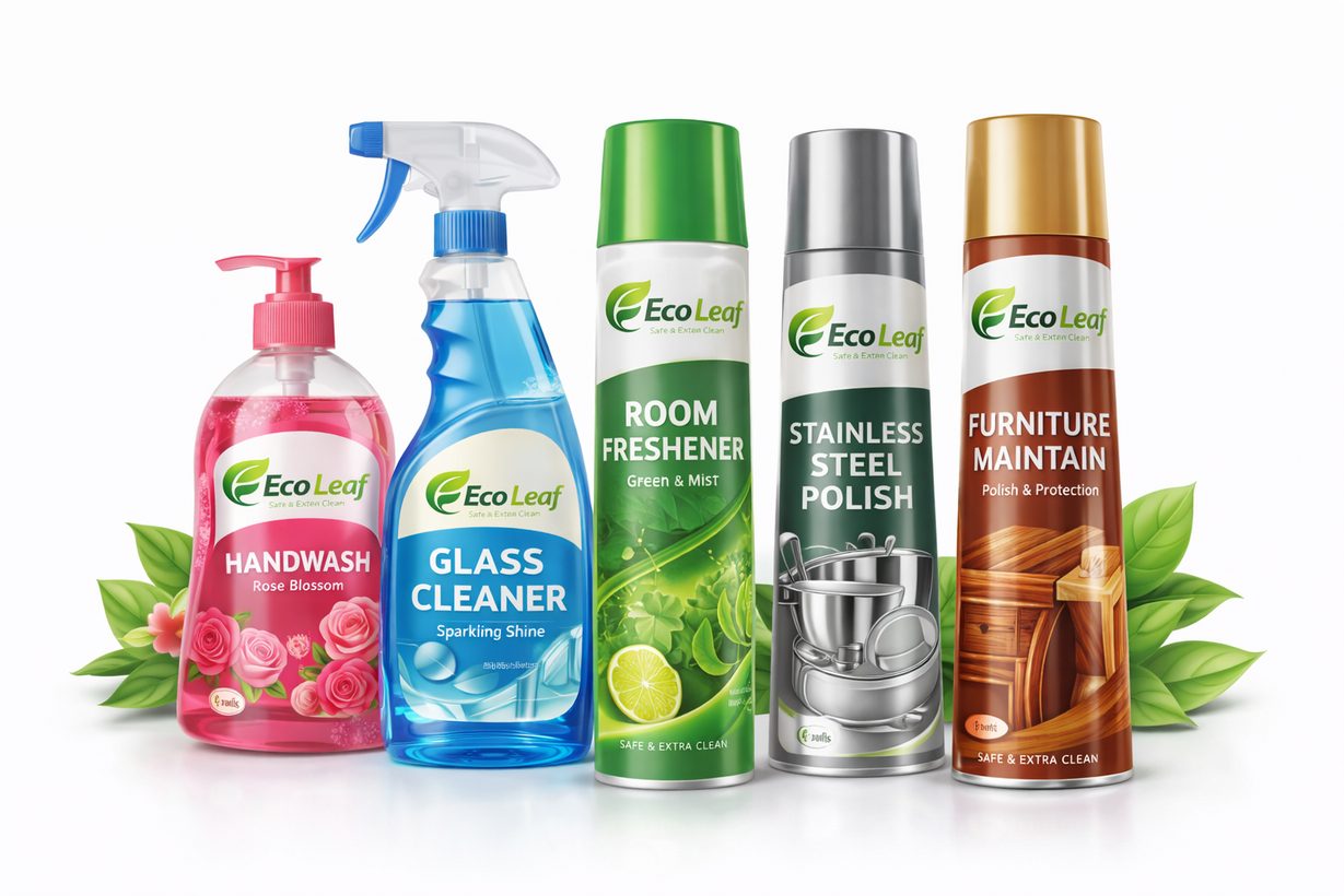 Eco Leaf Product mockups