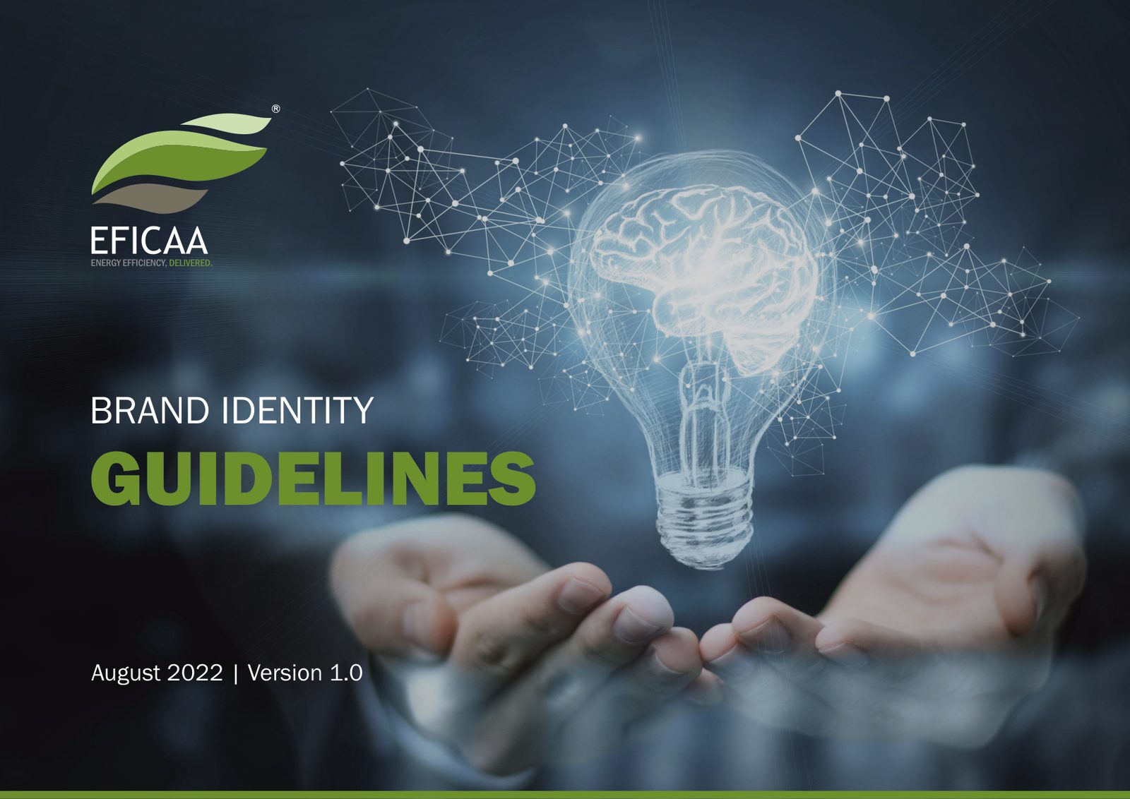 Eficaa brand guidelines cover