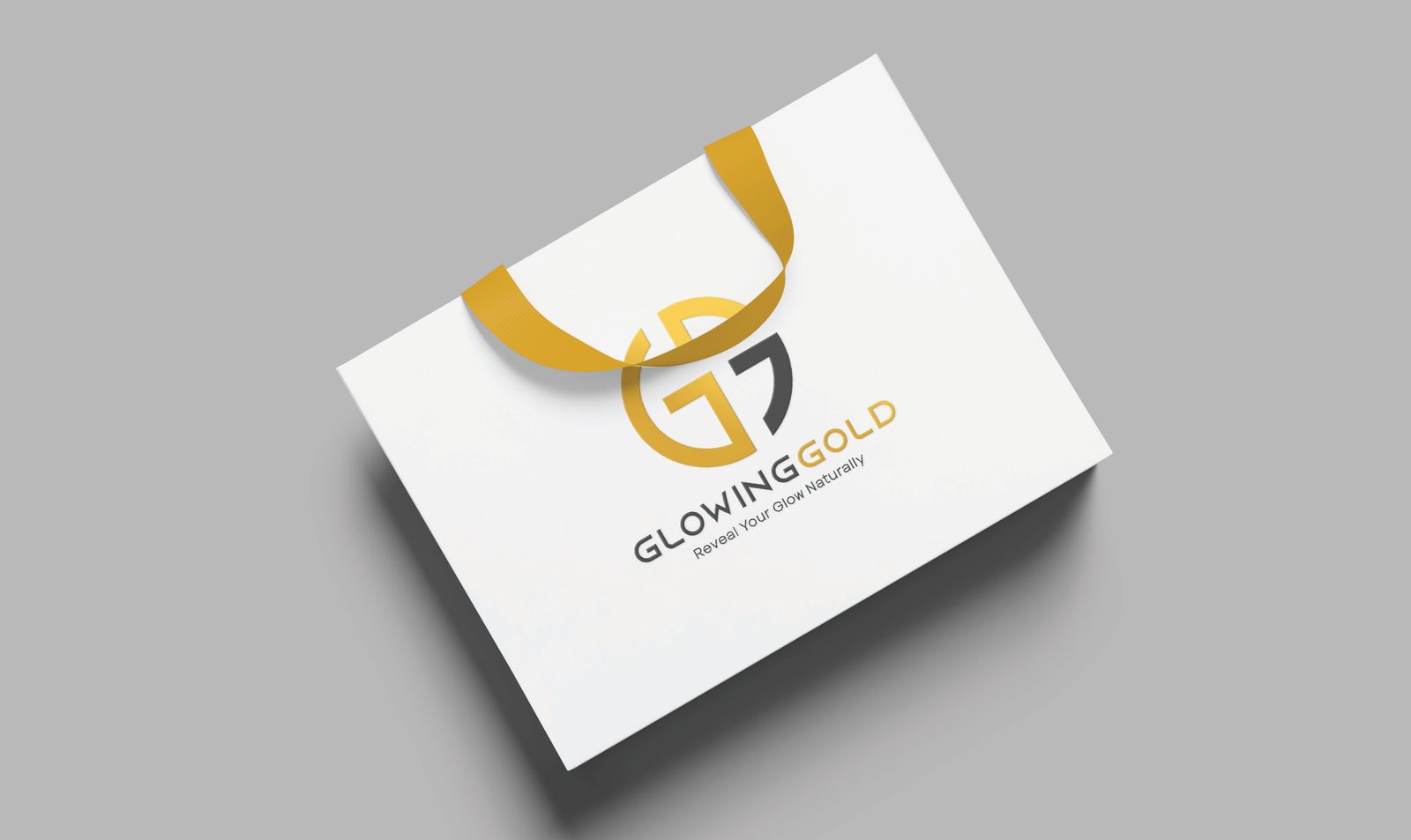 Glowing Gold Shopping bag