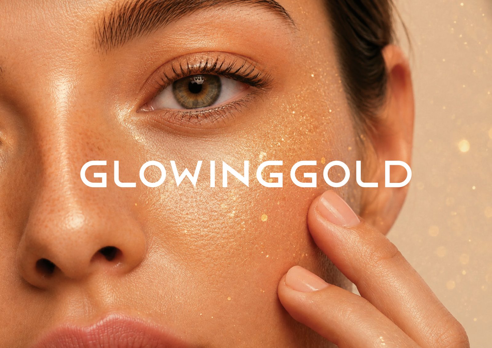 Glowing Gold brand guidelines cover