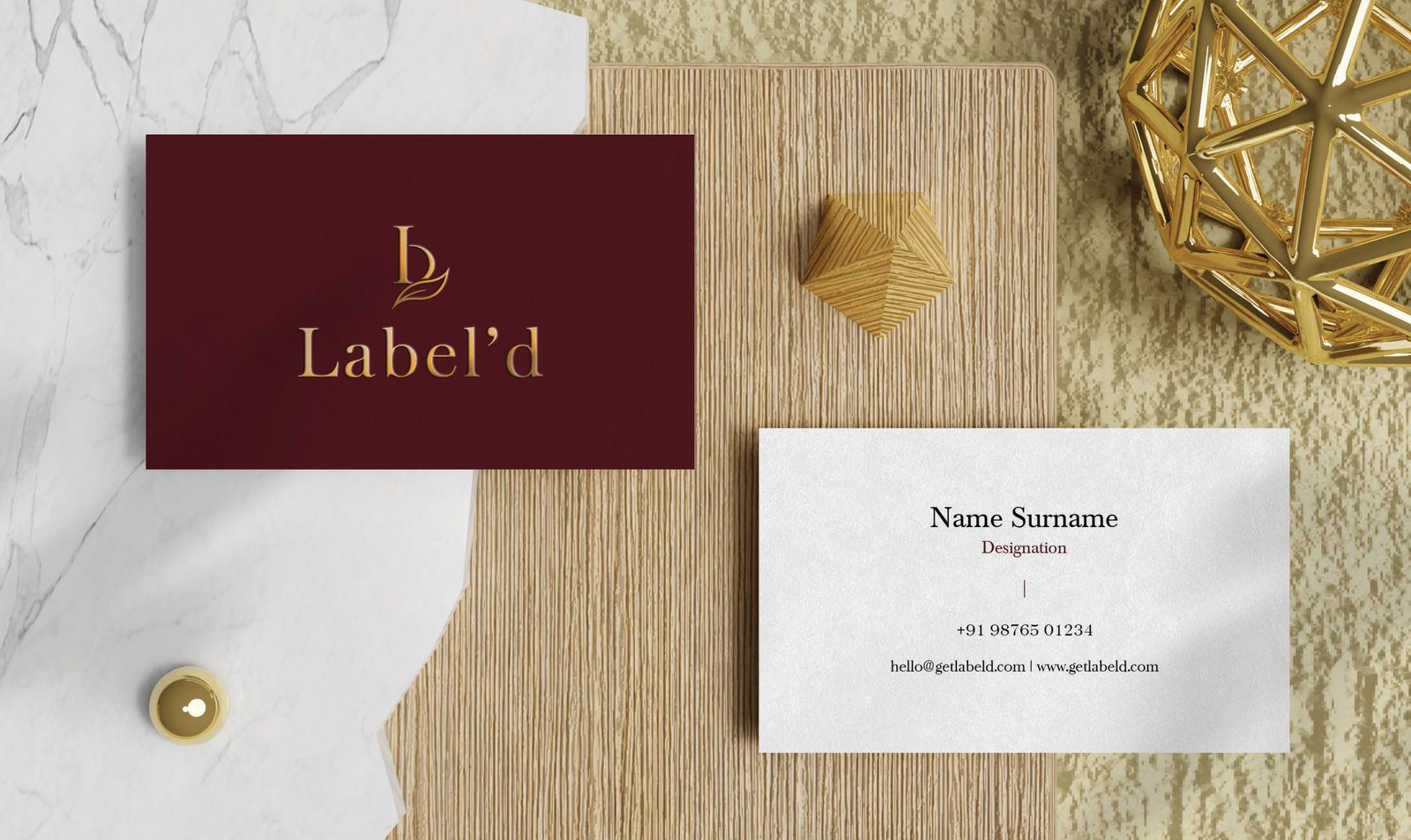 Label’d Business card