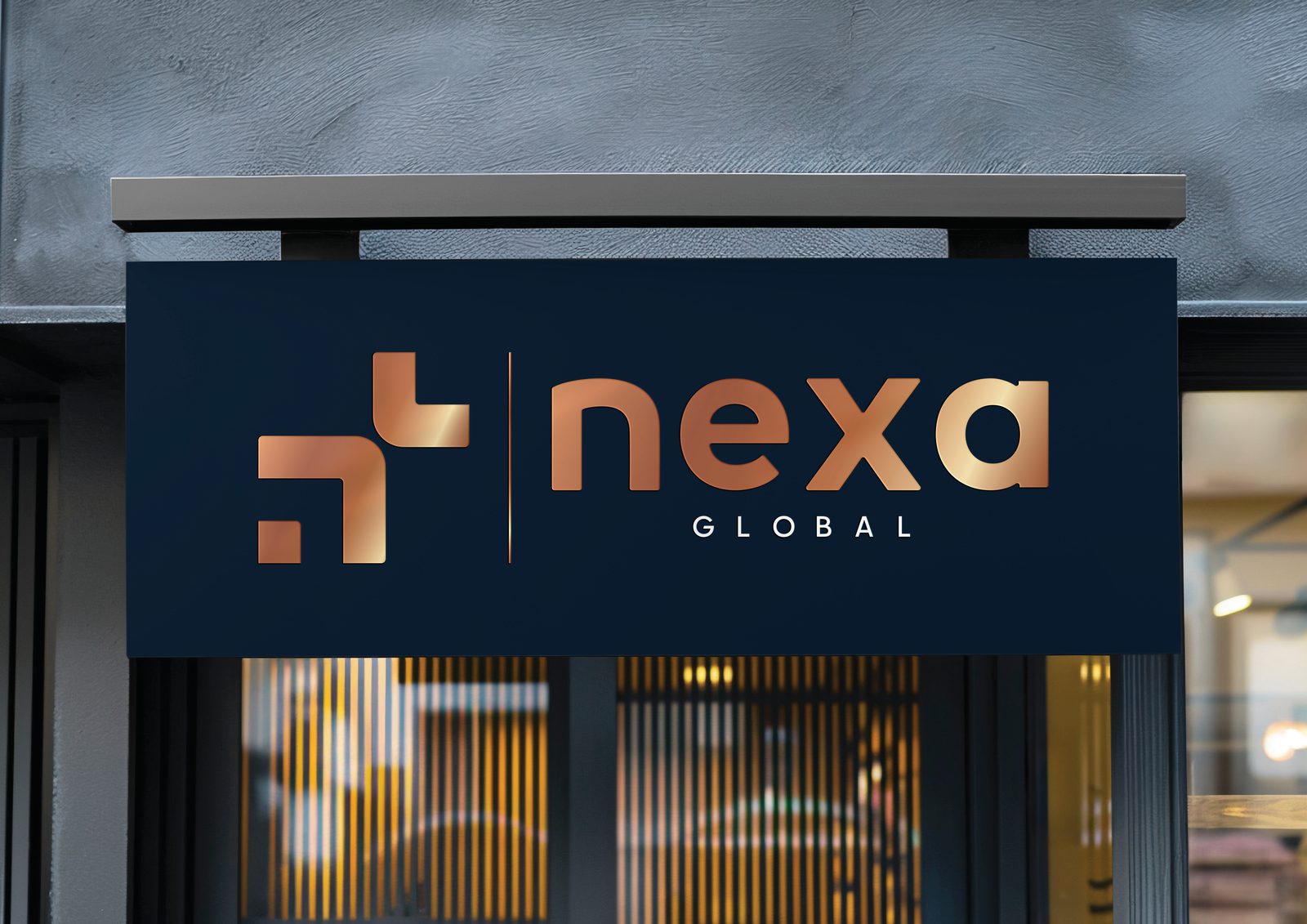 Nexa Global Signage board