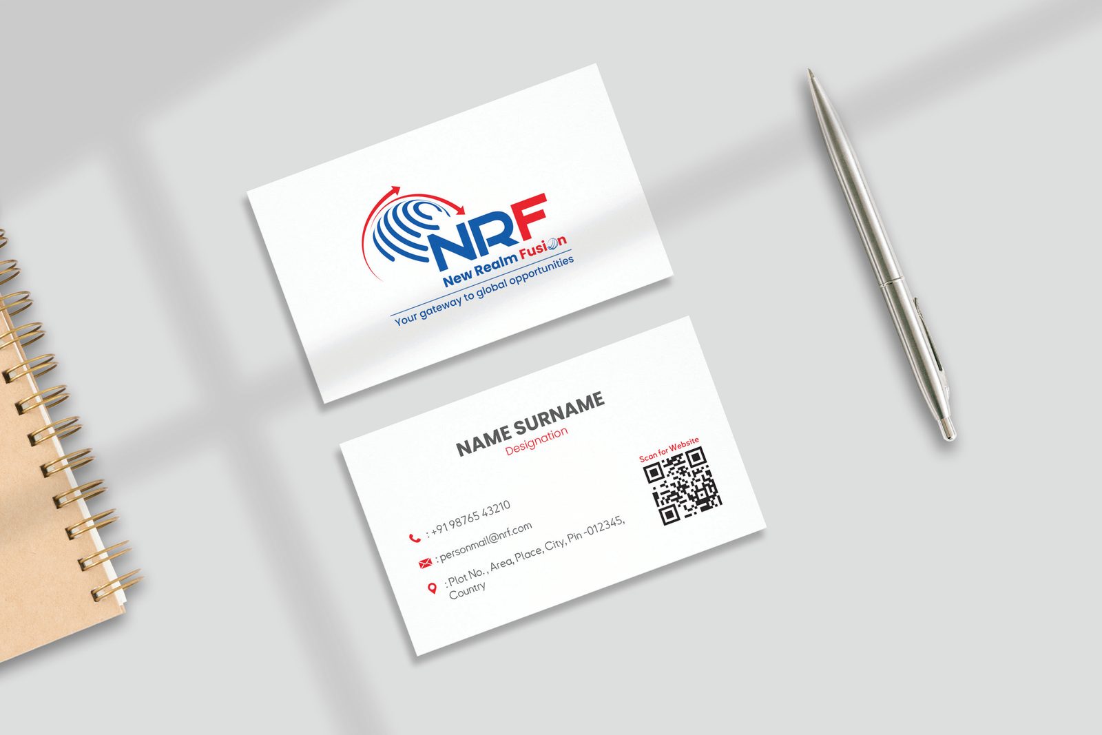 New Realm Fusion Business card