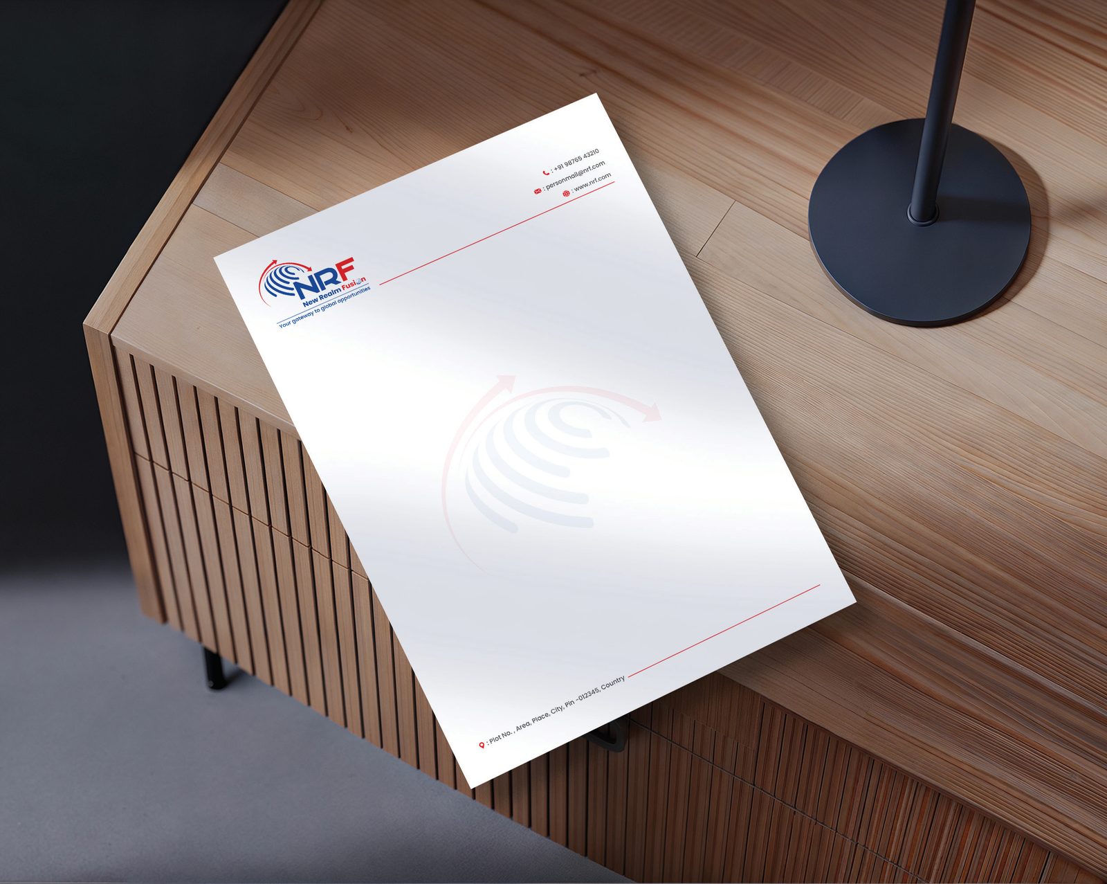 New Realm Fusion Letterhead