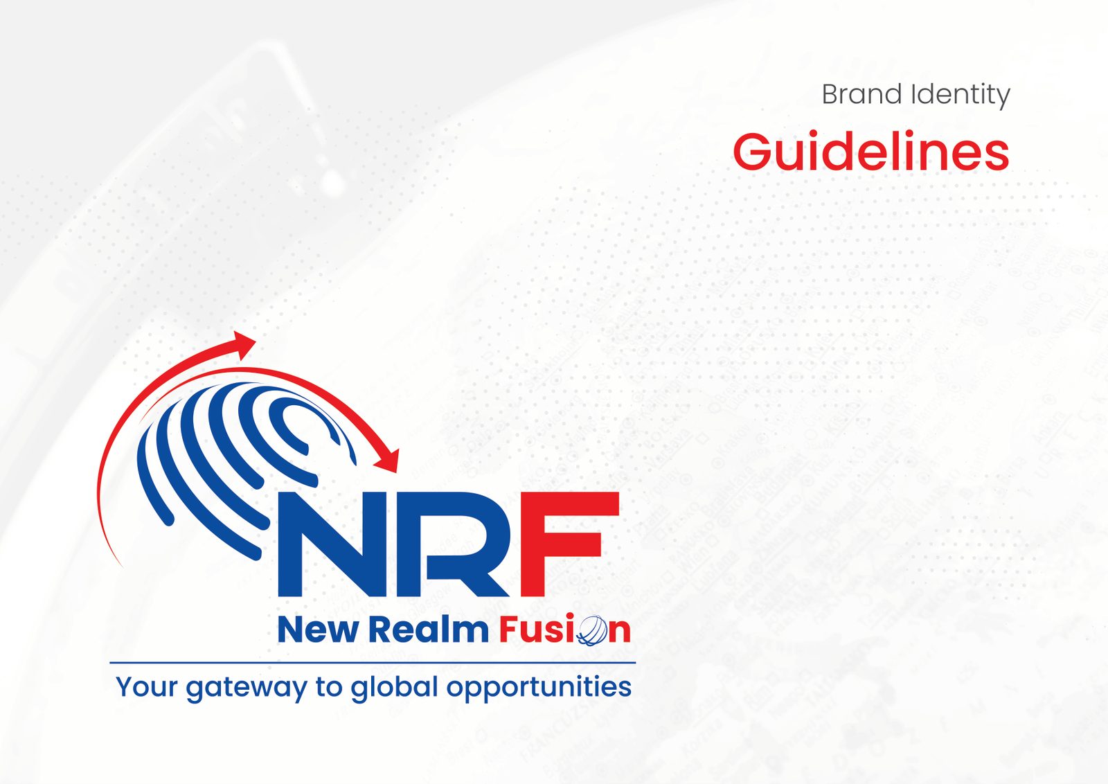 New Realm Fusion brand guidelines cover