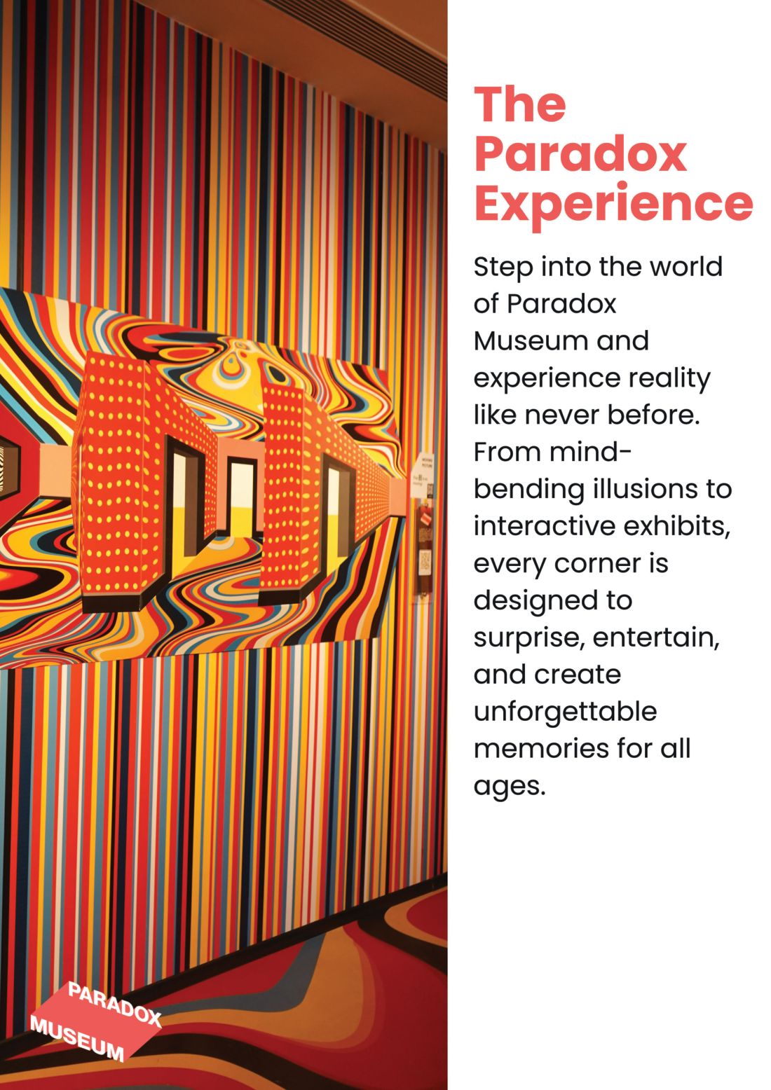 Paradox Museum The Paradox experience