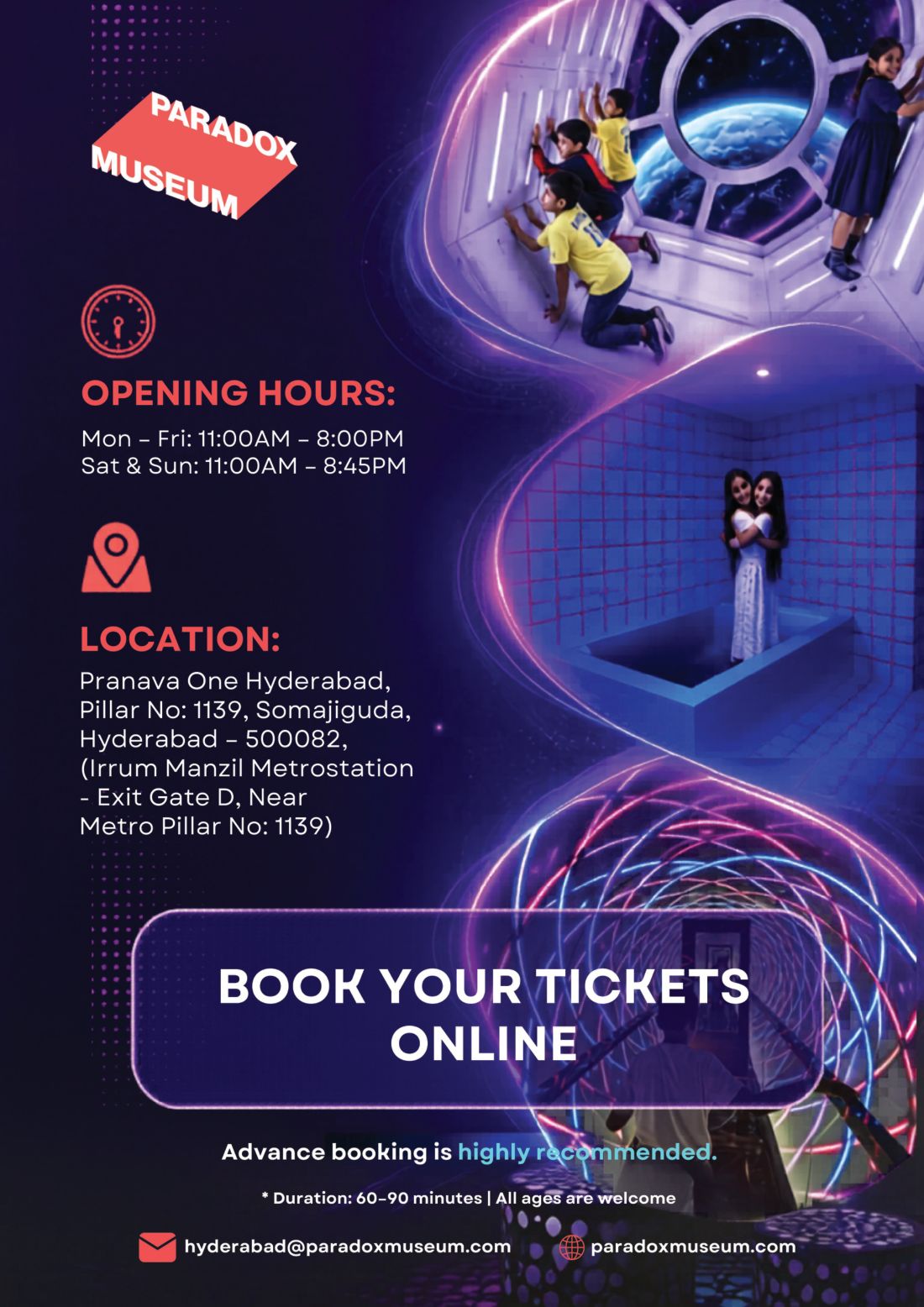 Paradox Museum Tickets & location