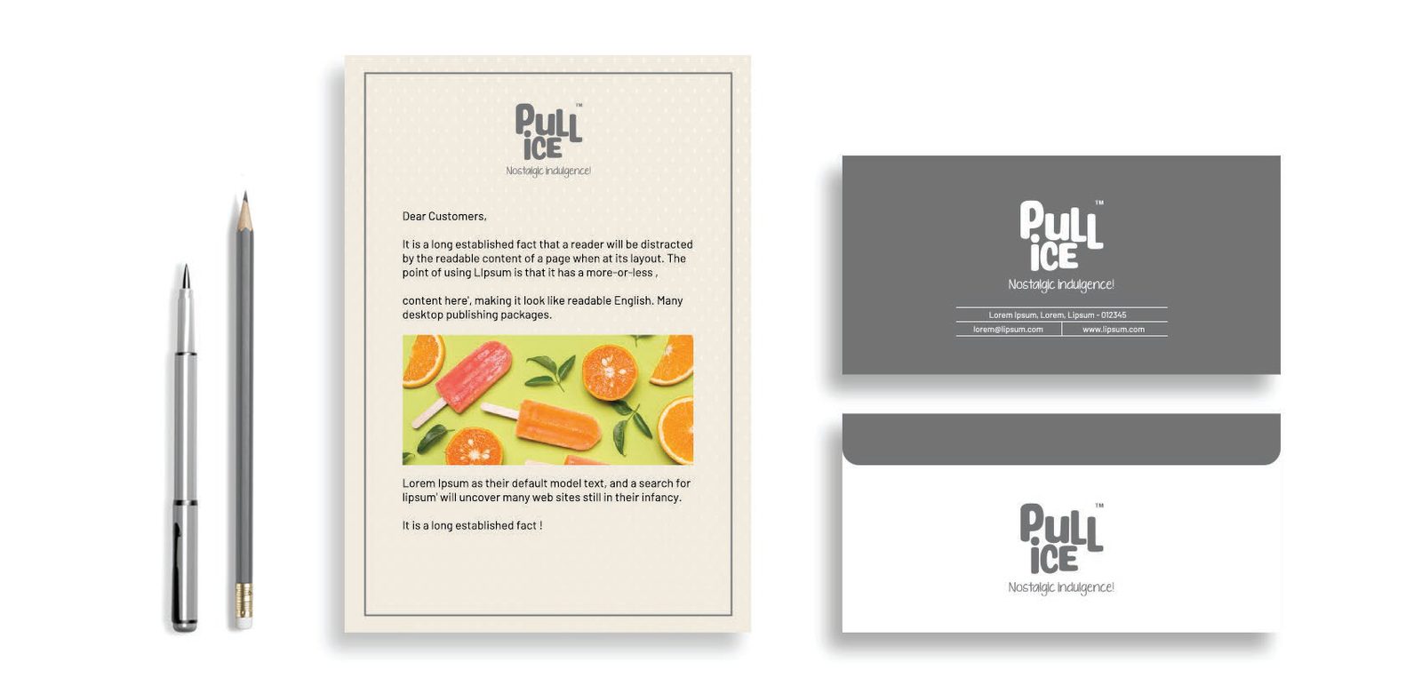 Pull Ice Stationery