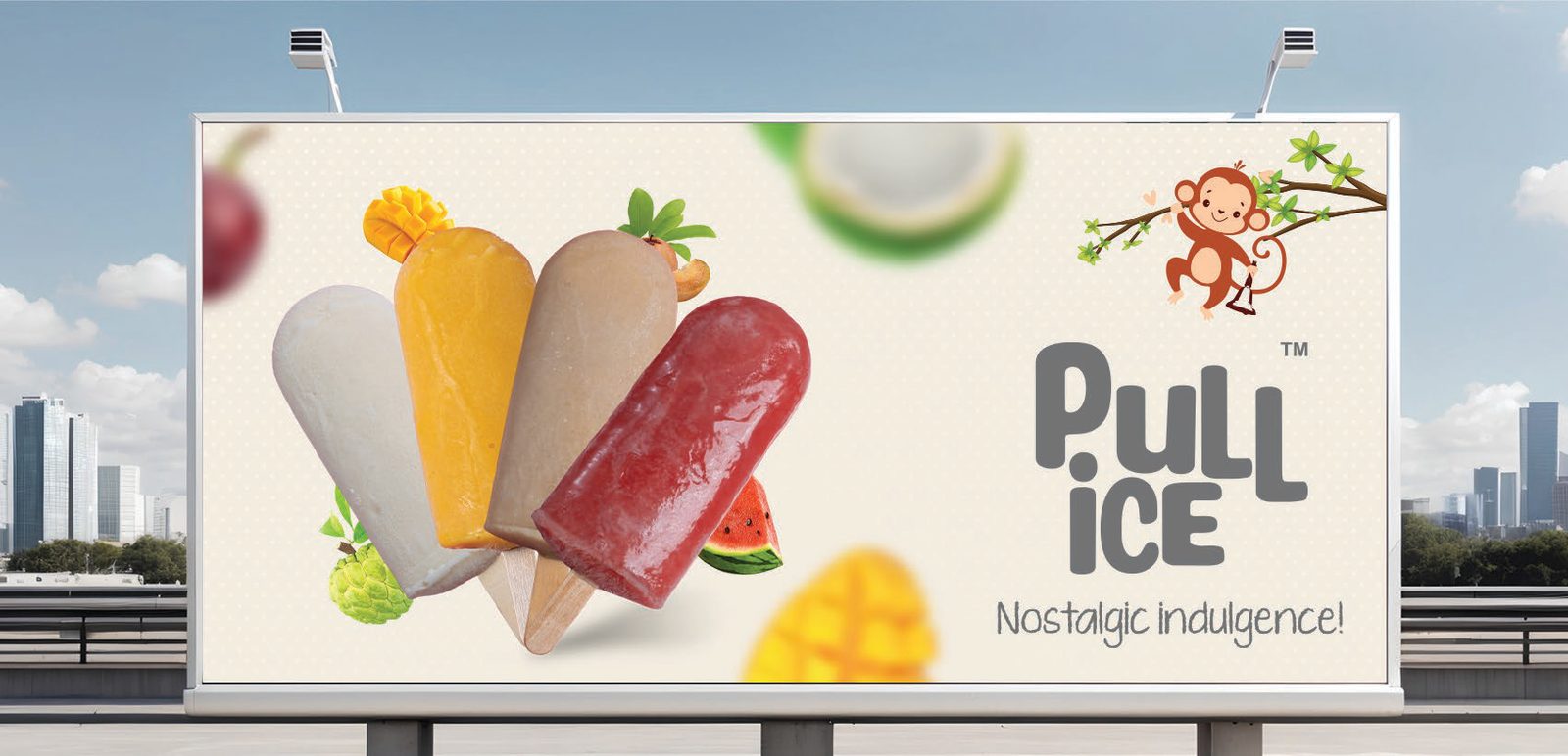 Pull Ice Signage · billboard