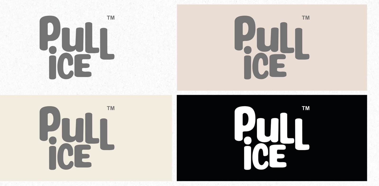 Pull Ice logo on colour