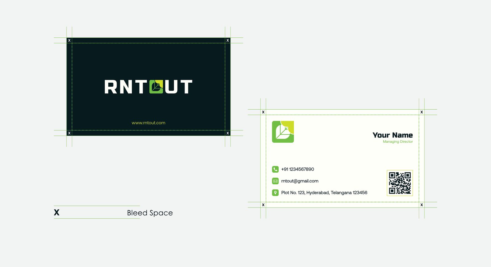 RNTOUT Business card