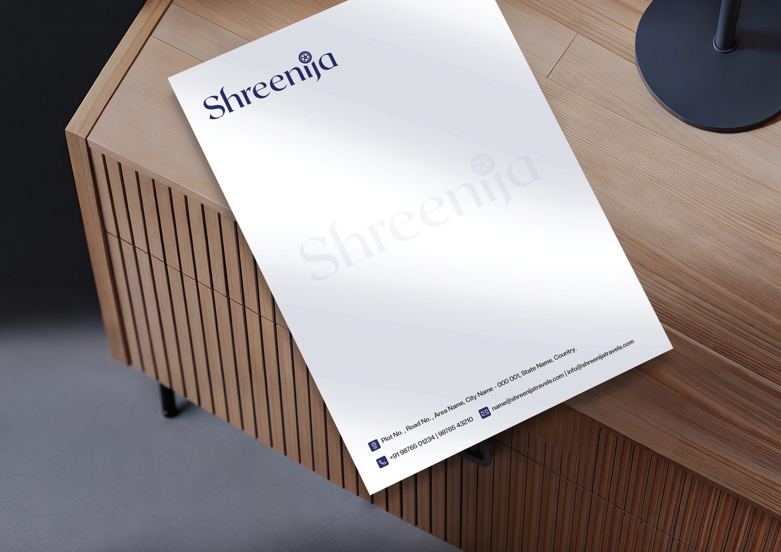 Shreenija Travels Letterhead