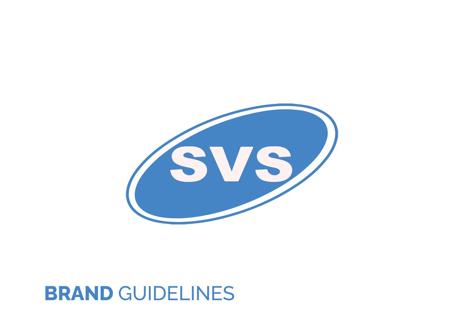 SVS Group brand guidelines cover