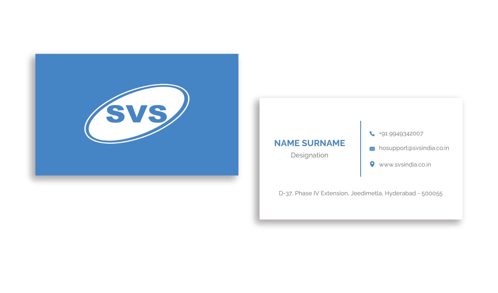 SVS Group Visiting card
