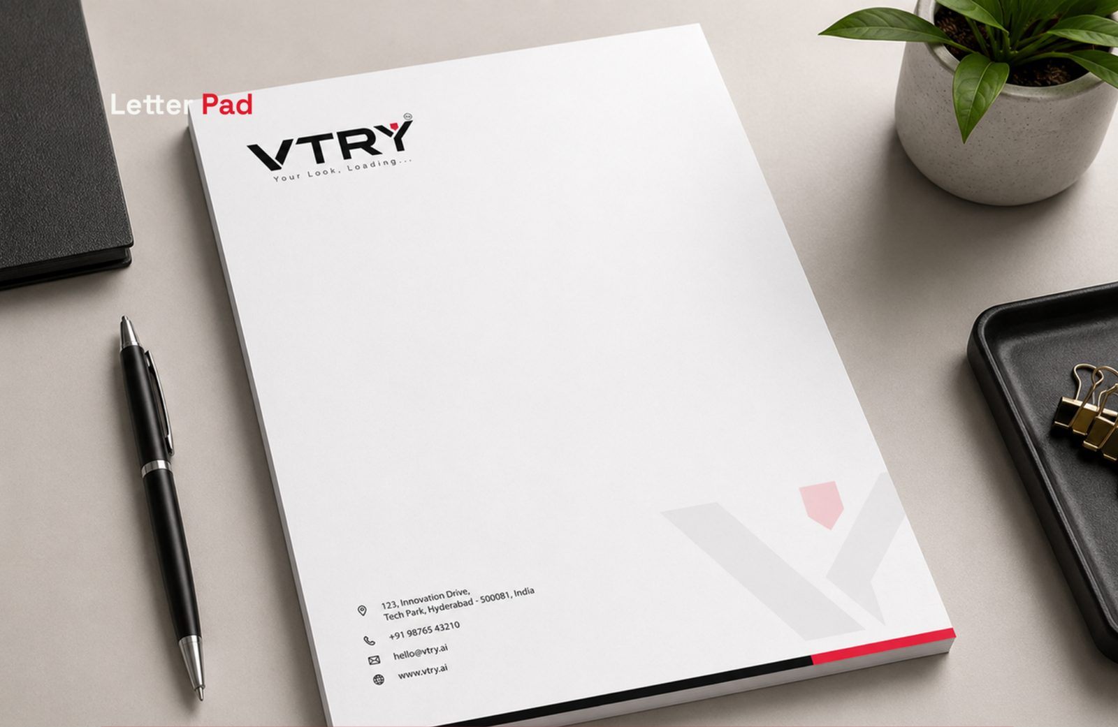 VTRY Letterpad