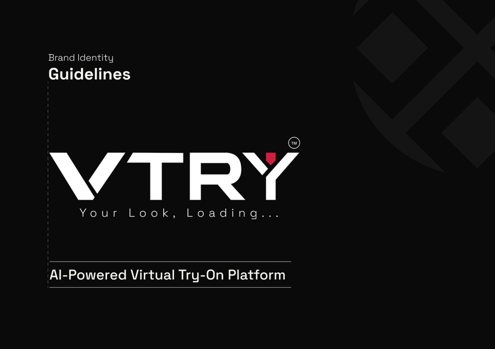 VTRY brand guidelines cover